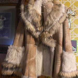 Vintage Denimaxx fur coat